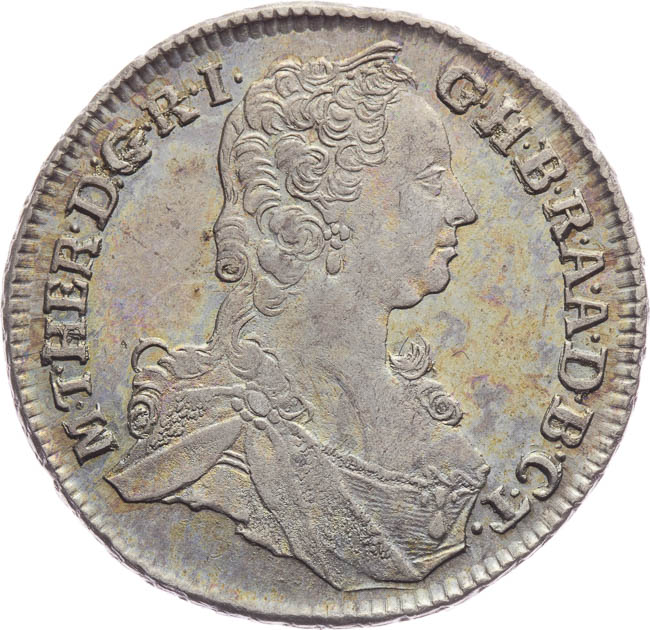 XVII Kreuzer 1754 - front