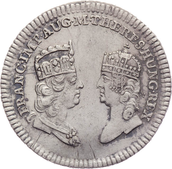 Návštevný žetón 1751 - avers