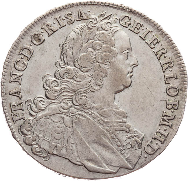 1/2 Tolar 1751 - avers