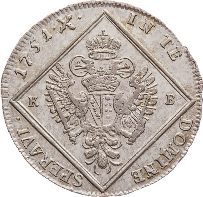 30 Krejcar 1751 - revers
