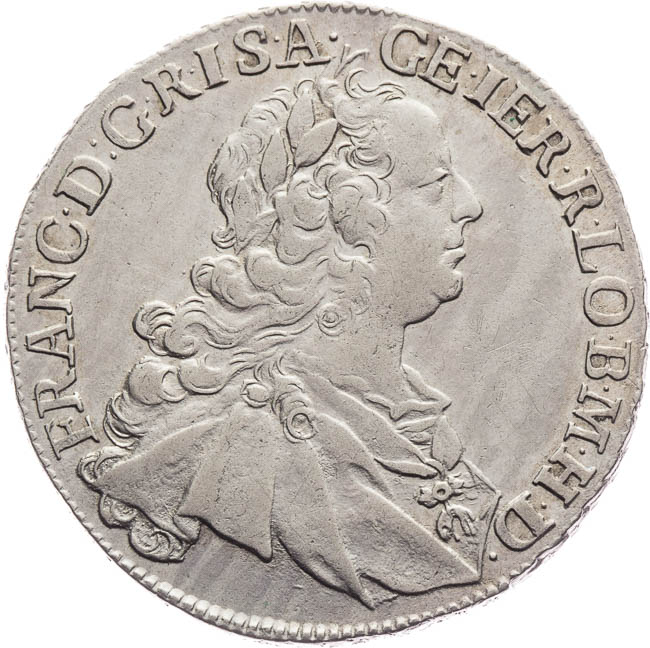 XVII Krejcar 1754 - avers