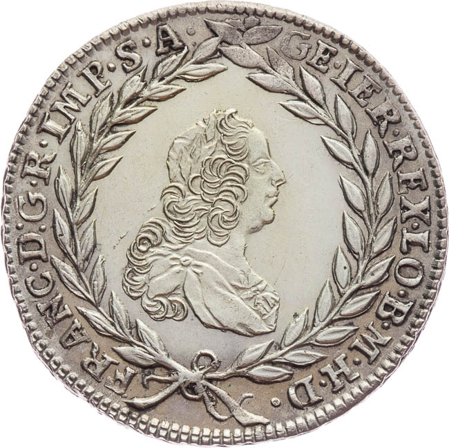 10 Kreuzer 1764 - front