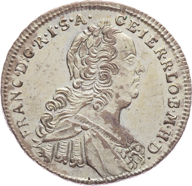 VII Kreuzer 1761 - front