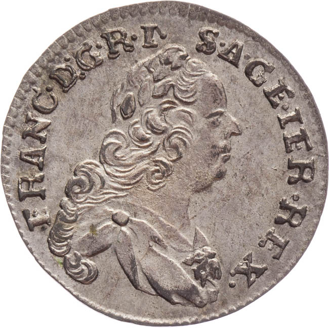 Kreuzer 1758 - front