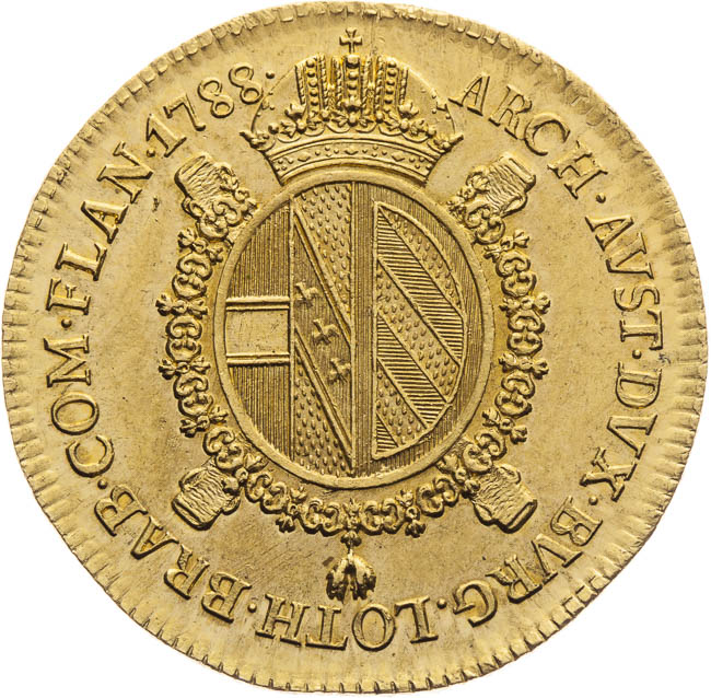 Souverain d’or 1788 - back
