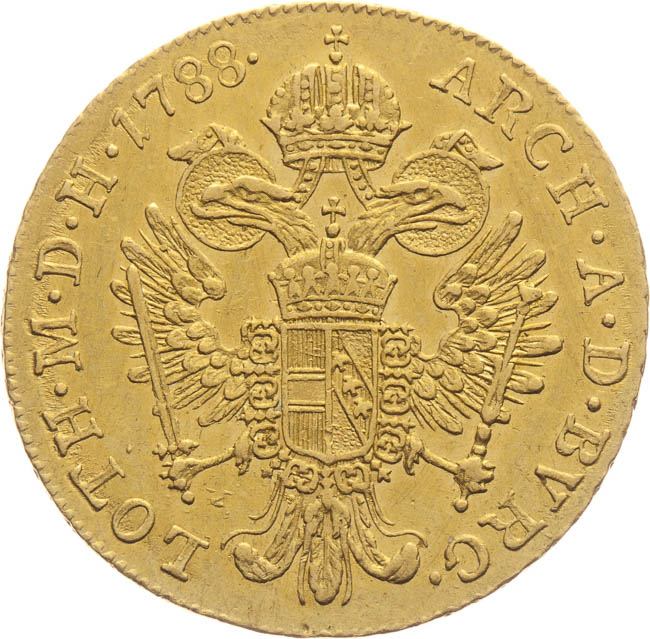 Ducat 1788 - back