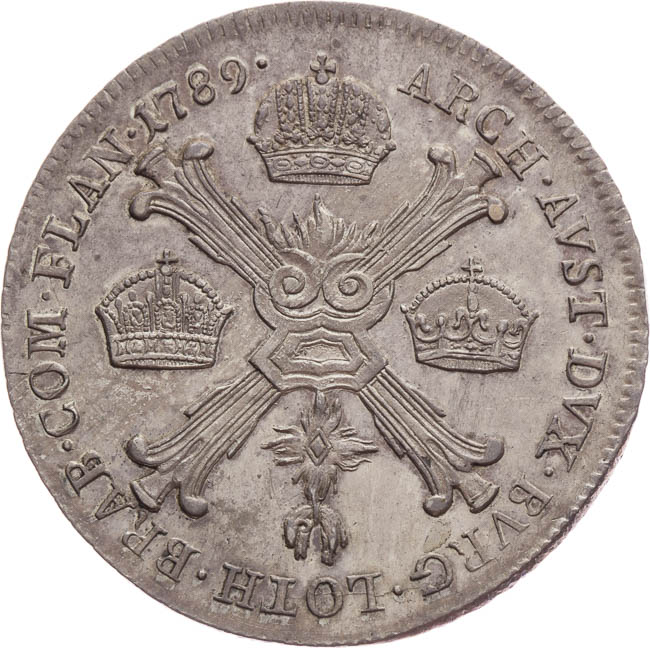 1/4 Taler 1789 - back