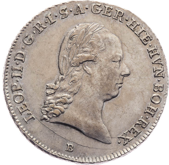 1/4 Taler 1791 - front