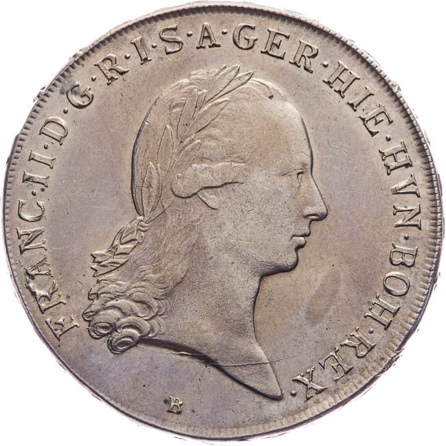 Taler 1797 - front