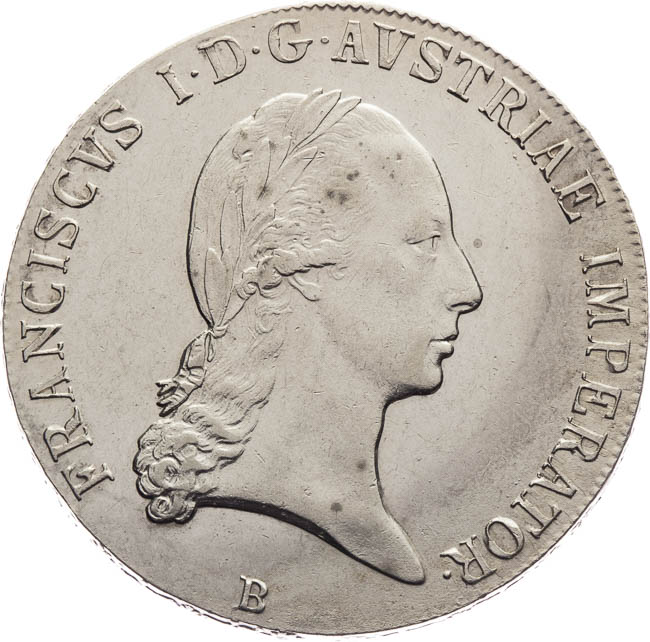 Taler 1821 - front