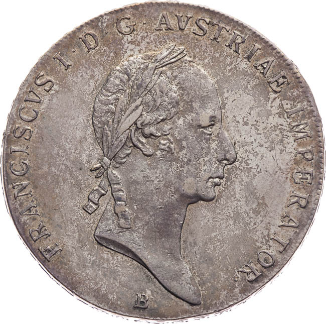 Taler 1825 - front