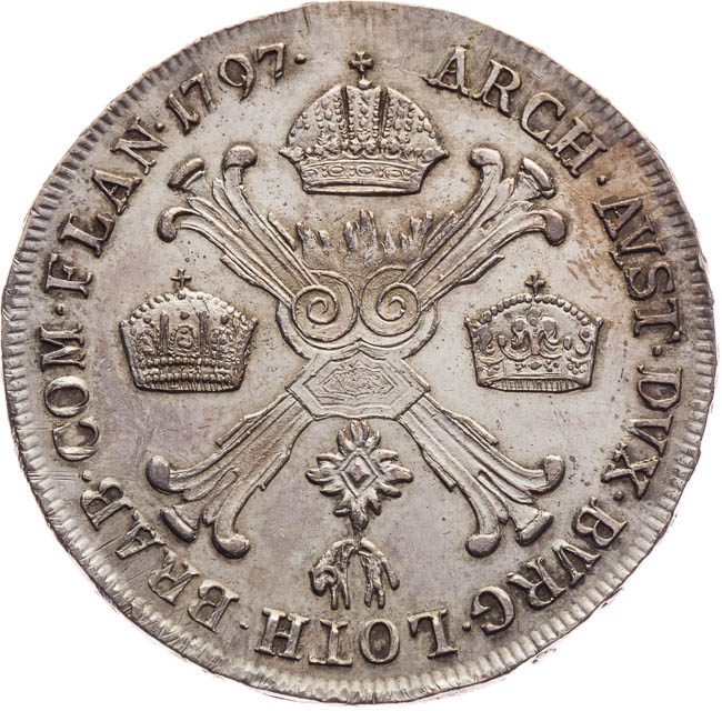 1/2 Taler 1797 - back