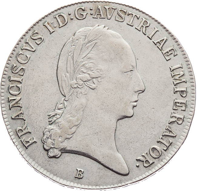 1/2 Taler 1815 - front