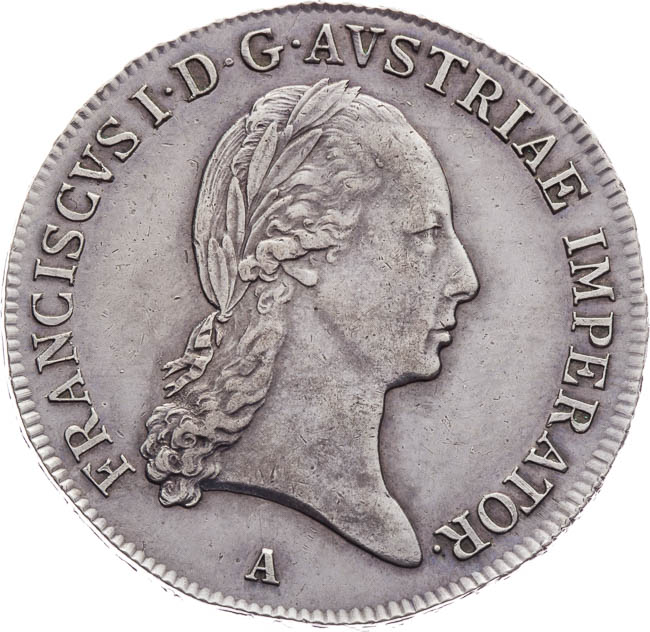 1/2 Taler 1821 - front