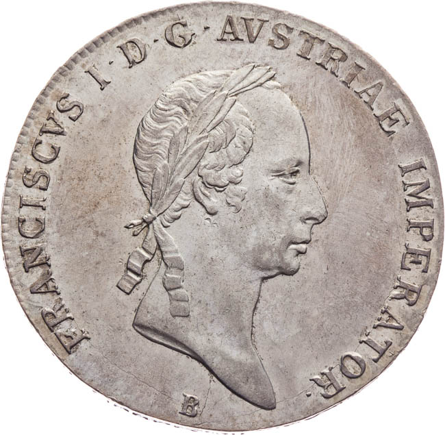 1/2 Taler 1826 - front