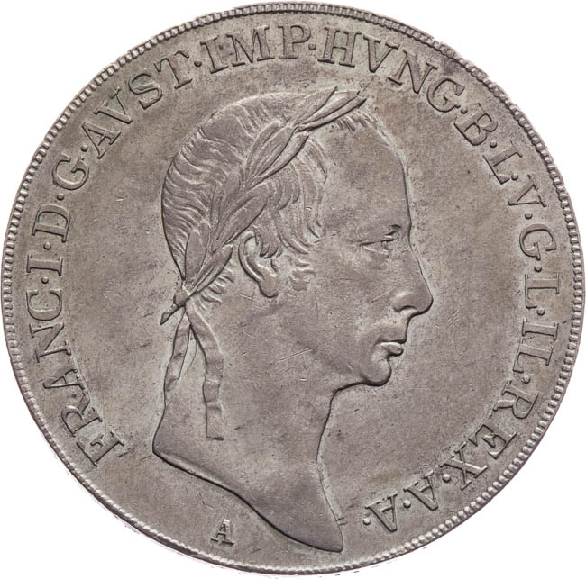 1/2 Taler 1830 - front