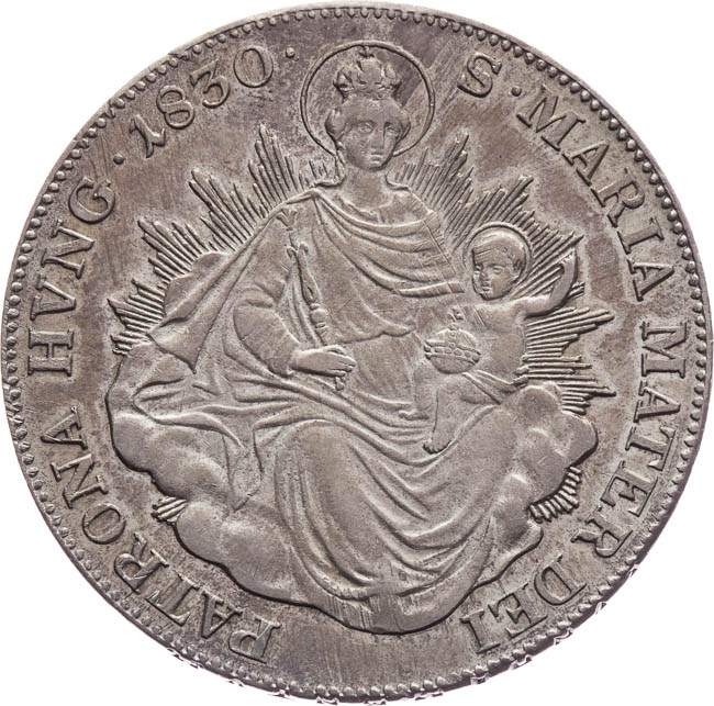 1/2 Taler 1830 - back
