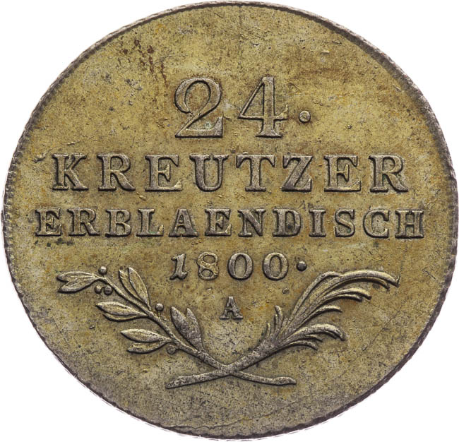 24 Kreuzer 1800 - back