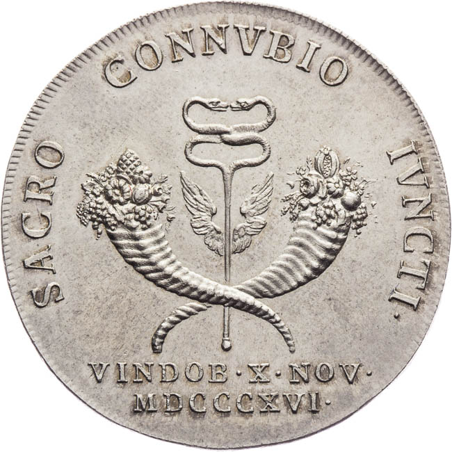 Medaile 1816 - avers