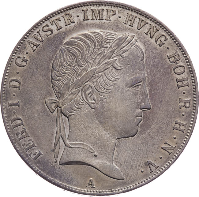 Tolar 1844 - avers
