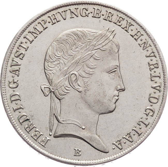 1/2 Tolar 1837 - avers