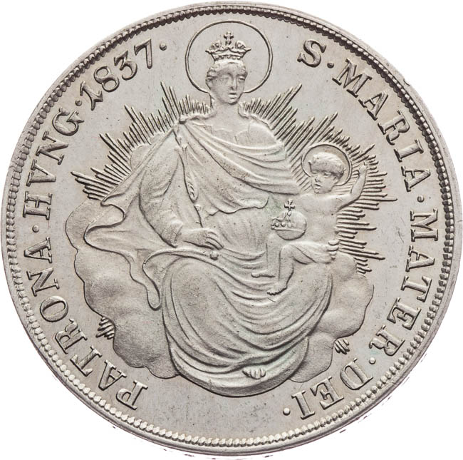 1/2 Tolar 1837 - revers