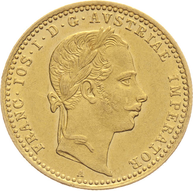 Ducat 1860 - front