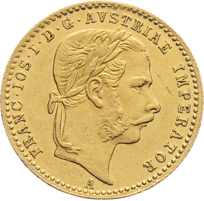 Ducat 1868 - front