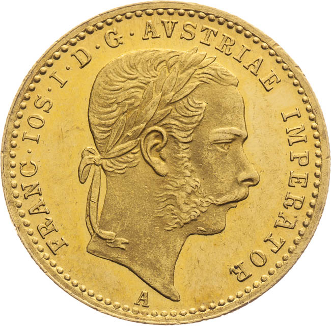 Ducat 1869 - front