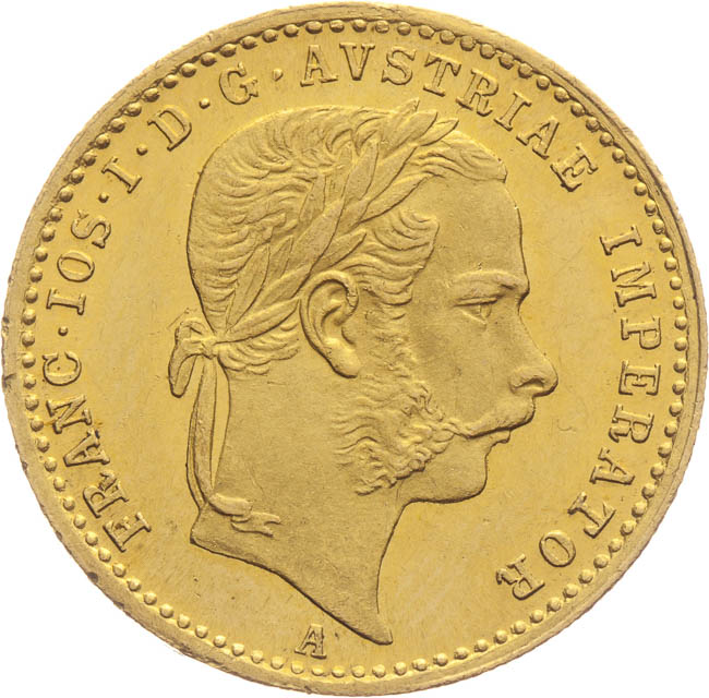 Ducat 1871 - front