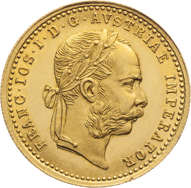 Ducat 1875 - front