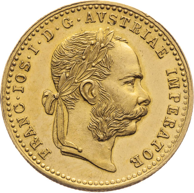 Ducat 1881 - front