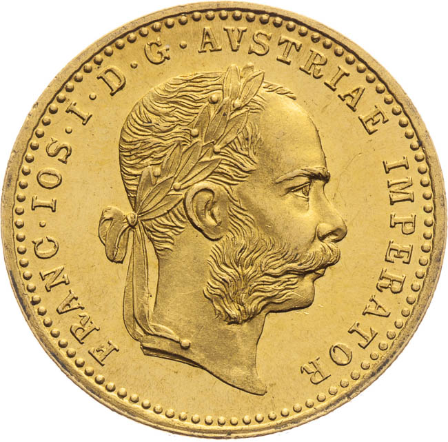 Ducat 1886 - front