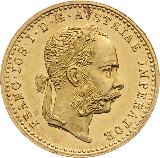 Ducat 1888 - front