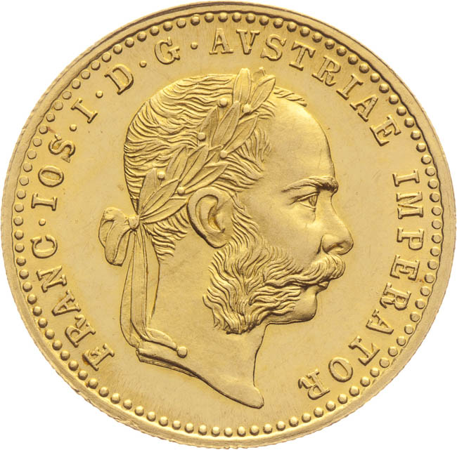 Ducat 1891 - front