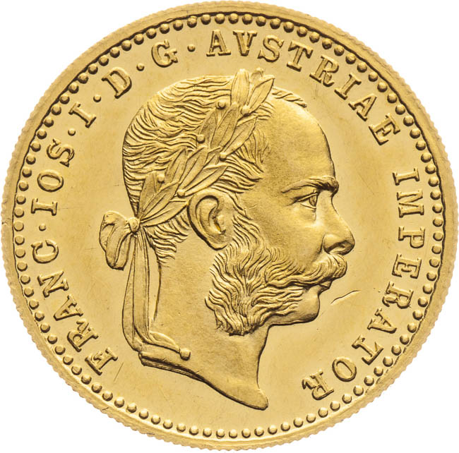 Ducat 1892 - front