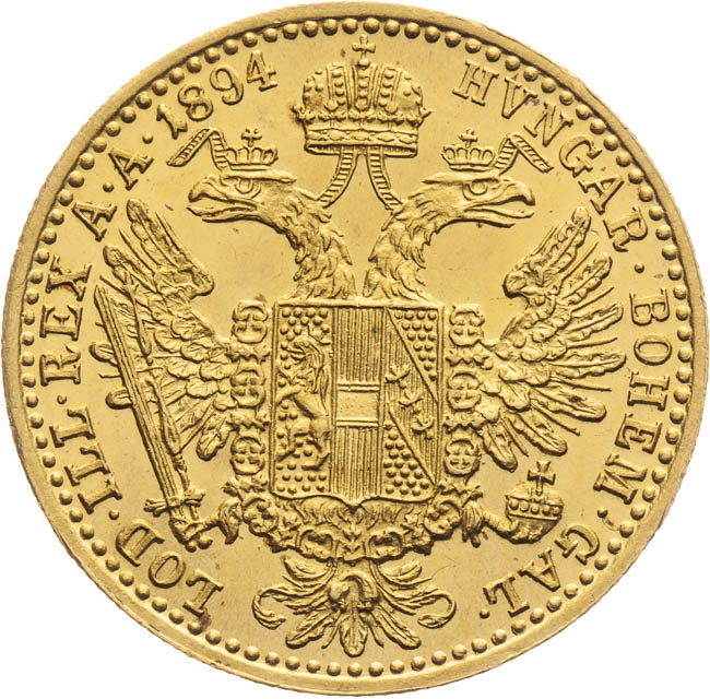 Ducat 1894 - back