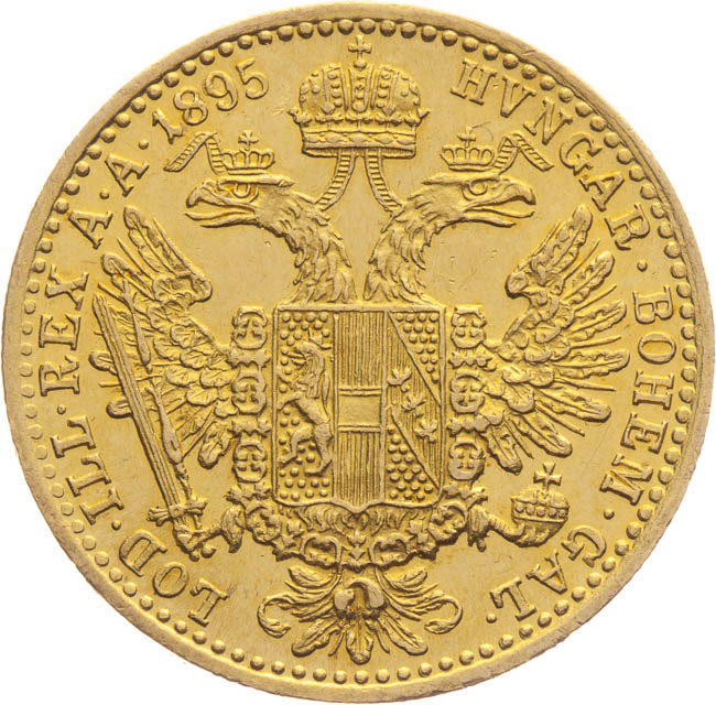 Ducat 1895 - back