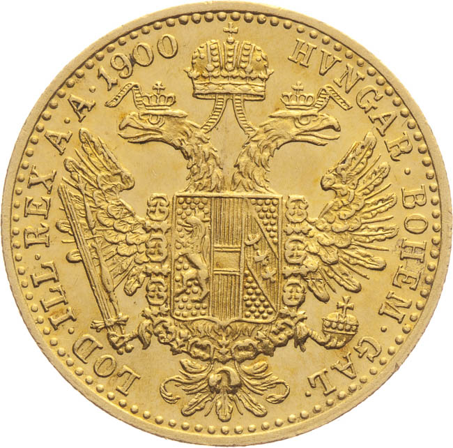 Ducat 1900 - back