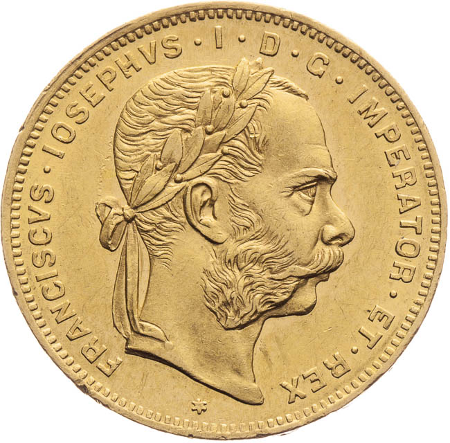 8 Gulden 1872 - front