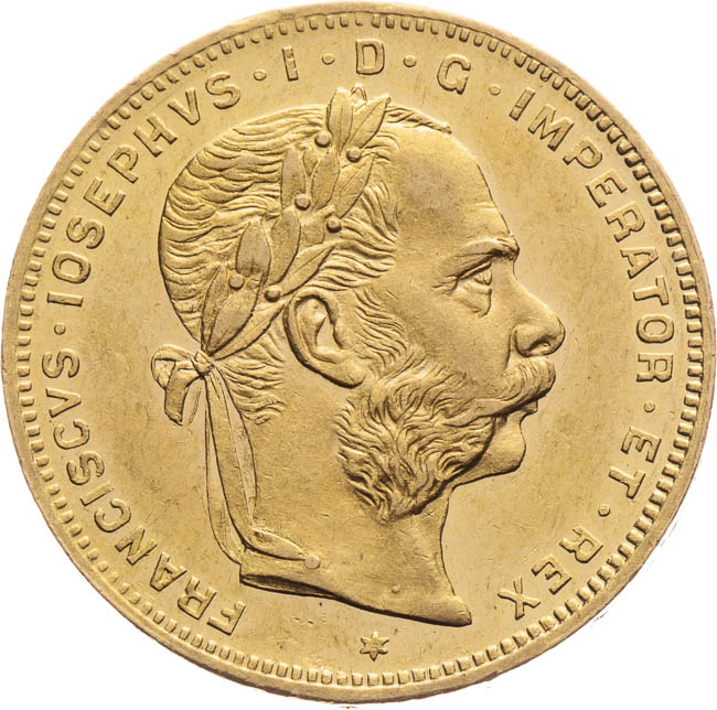 8 Gulden 1879 - front