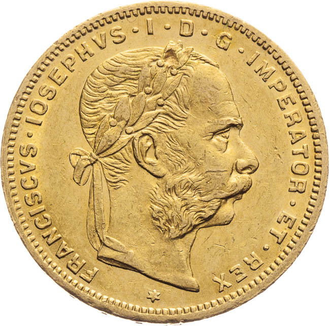8 Gulden 1883 - front