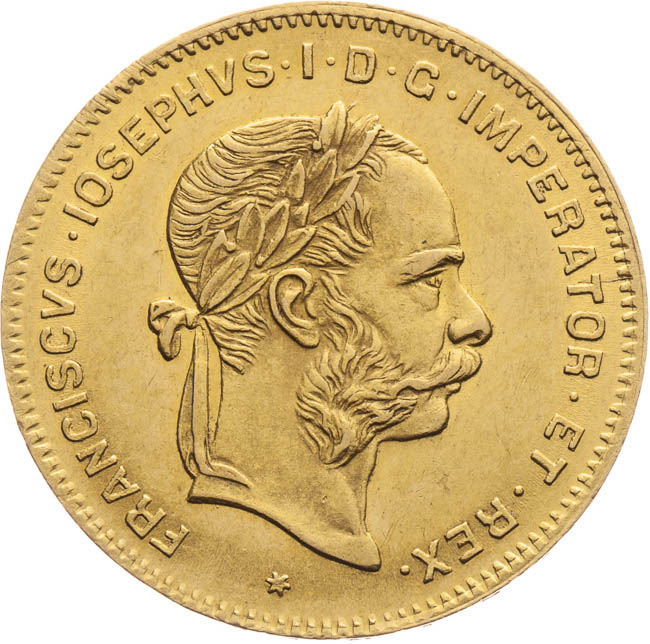4 Gulden 1885 - front