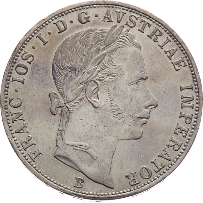 2 Gulden 1859 - front