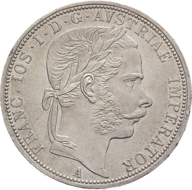 2 Gulden 1866 - front