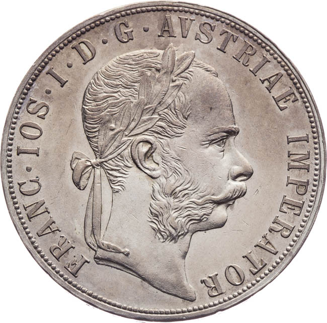 2 Gulden 1884 - front