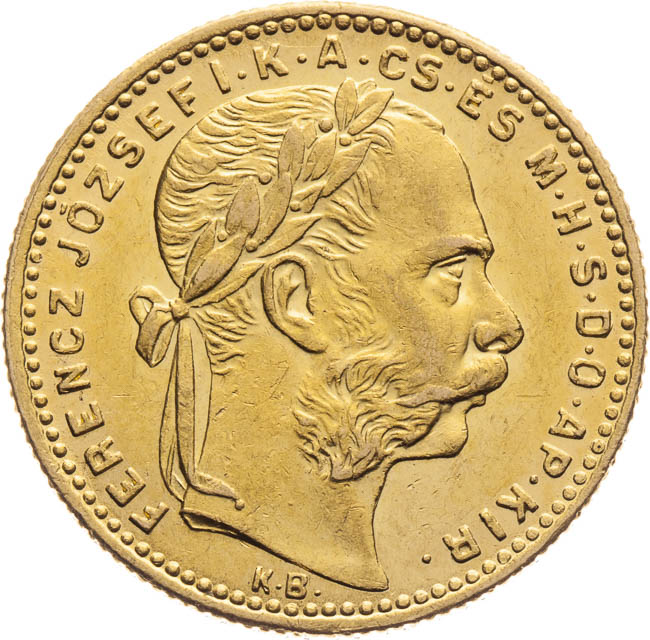 8 Gulden 1888 - front