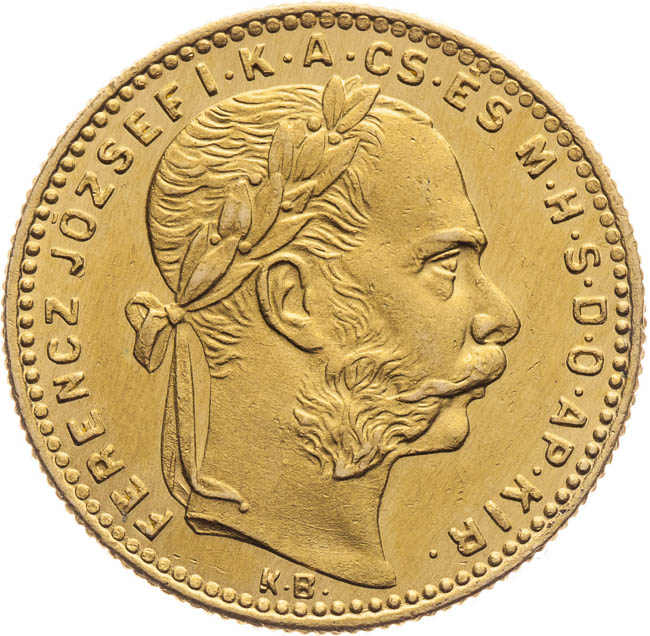 8 Gulden 1890 - front