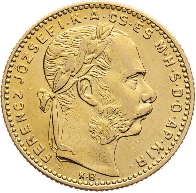 8 Gulden 1892 - front