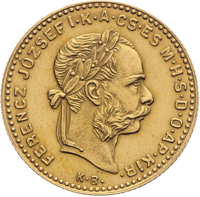 4 Gulden 1885 - front